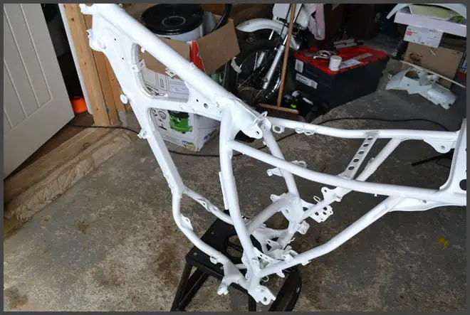 powder coating dirt bike rims
