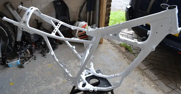dirt bike frame powder coating near me