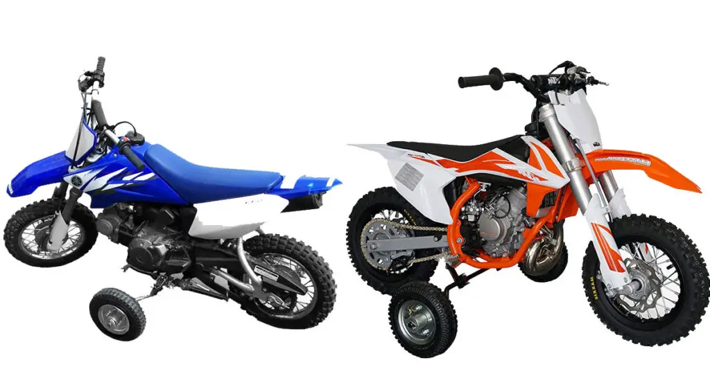 dirt bike training wheels