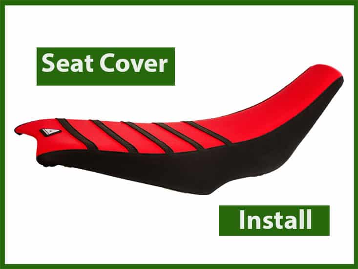 How To Install A Dirt Bike Seat Cover Project Dirt Bike